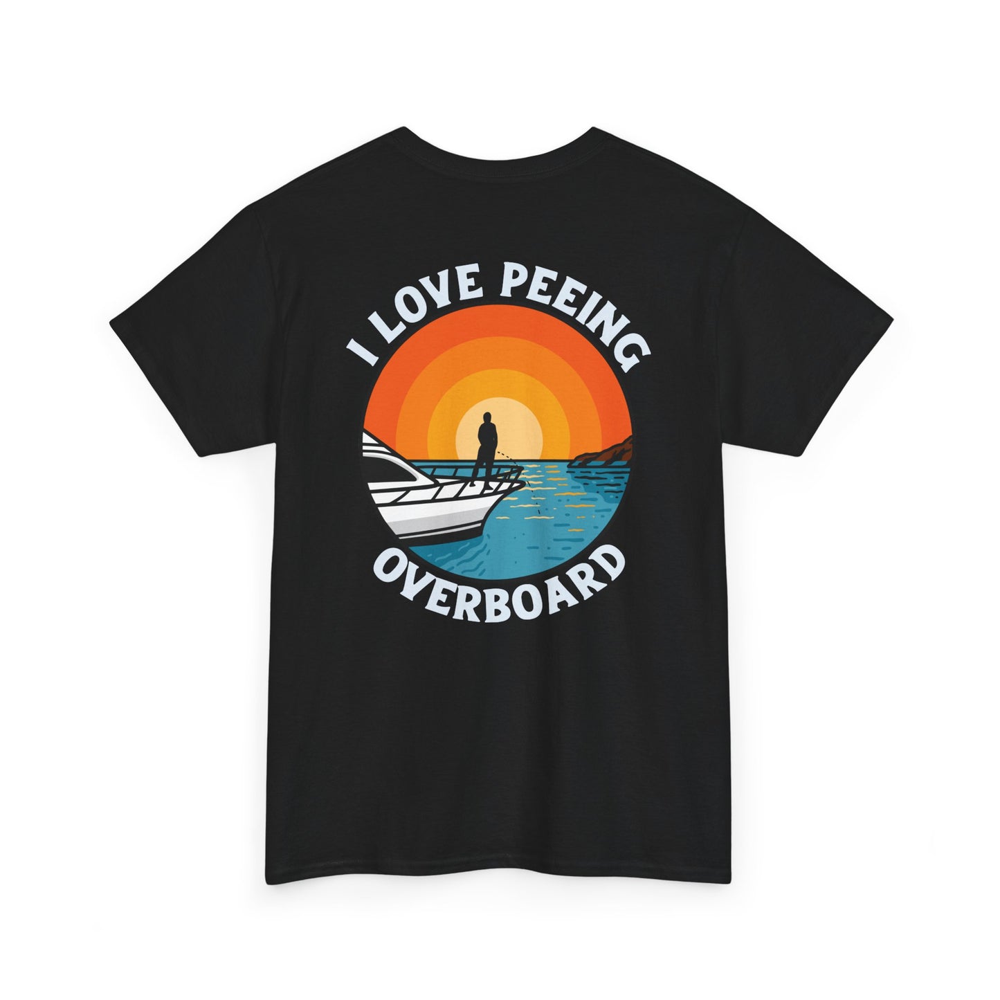 Back of Salty Mariners boating humor shirt – made for sportfishing trips
